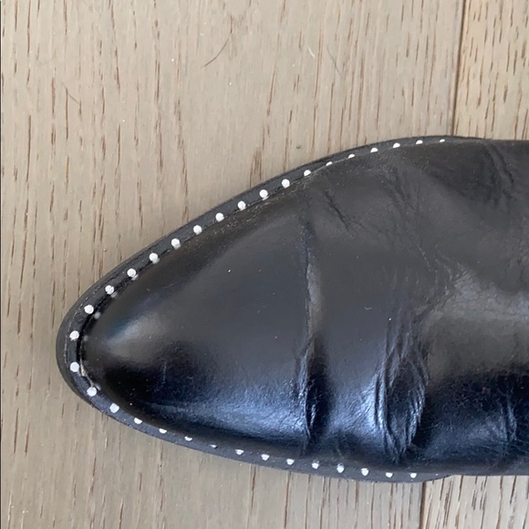 Black studded boots - Picture 2 of 4